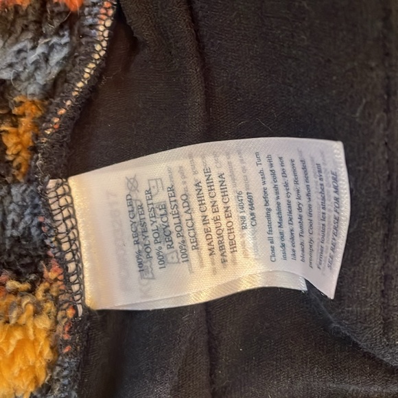 Faherty Kids Mountain Sunset High Pile Fleece Jacket size 5 blue - Picture 3 of 8